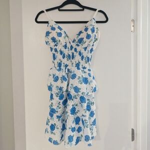 NWOT Adorable Ruffled Floral Summer Dress